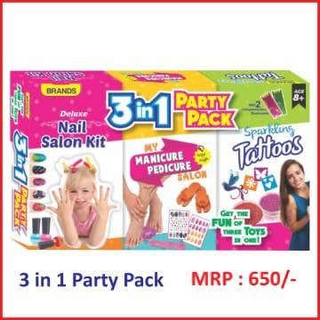 3 IN 1 PARTY PACK
