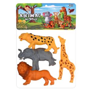 Animal World (PVC Animal Set) 4 Pieces