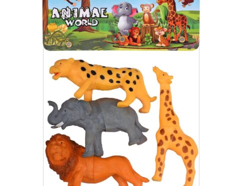 Animal World (PVC Animal Set) 4 Pieces