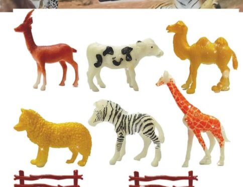 Animal World Small (PVC Animal Set) 6 pieces