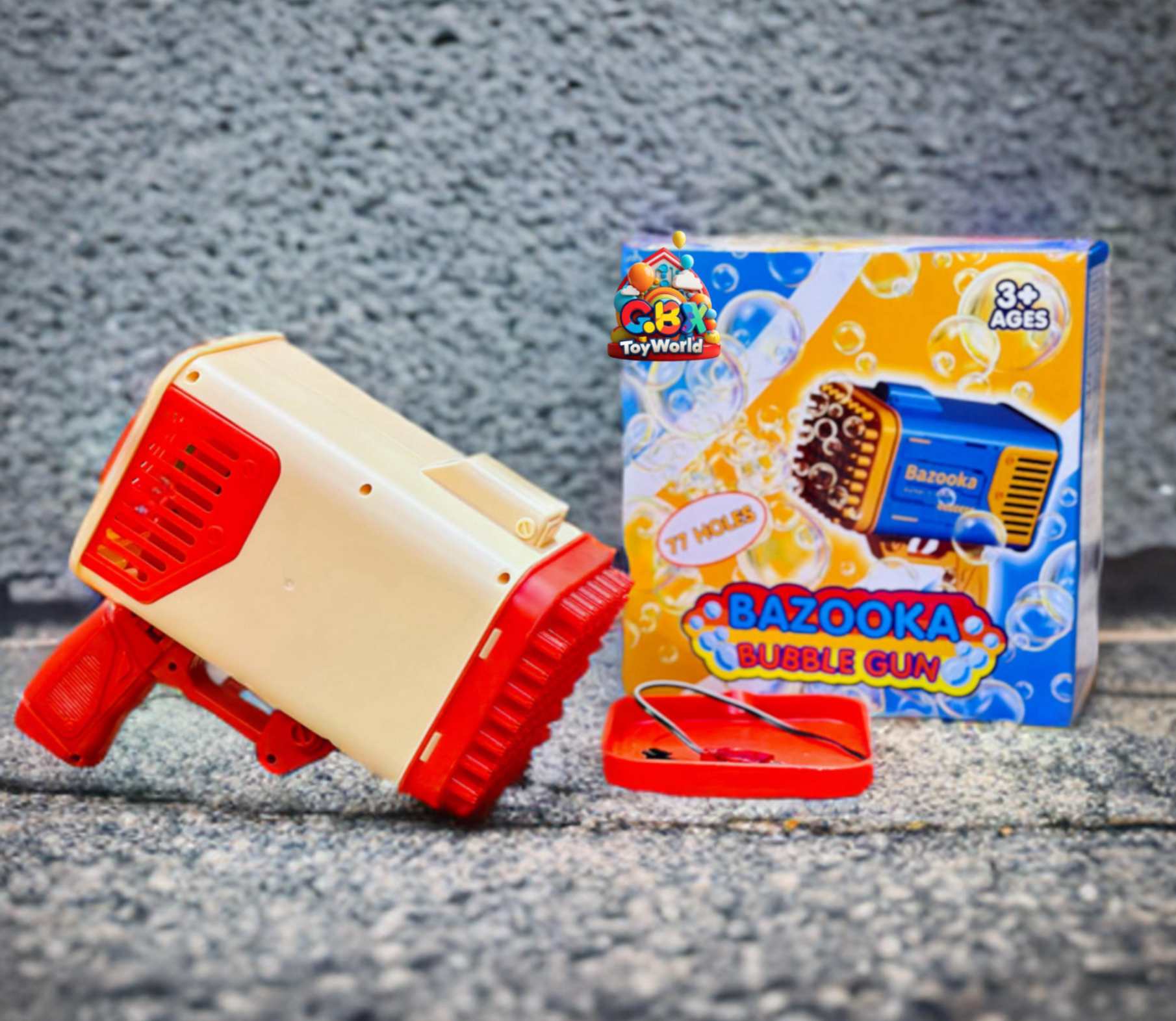BAZOOKA BUBBLE GUN