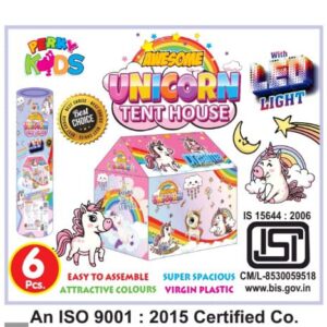 Awesome Unicorn - LED Rounded Box Tent House