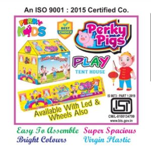 Perky Pigs - LED Tent House Box