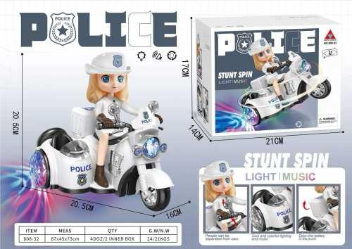 POLICE STUNT SPIN