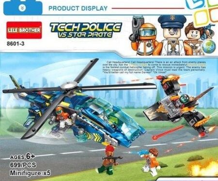 Tech Police vs Star Pirate 8601-3