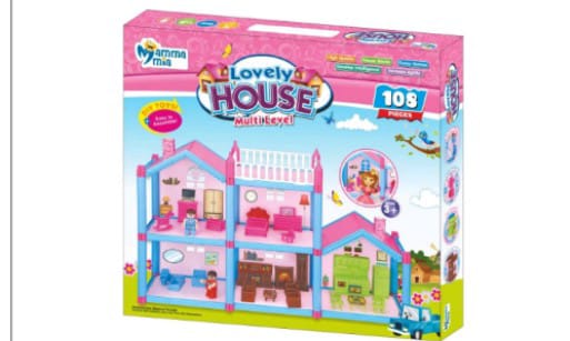 doll house 108 pieces