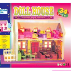 Doll House 34 pieces