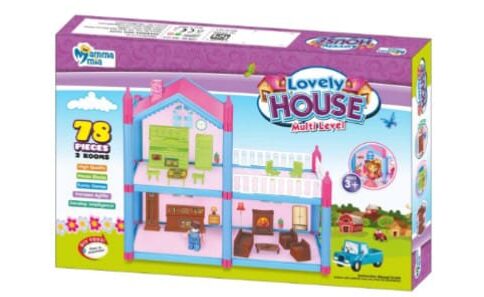 Doll House 78 pieces