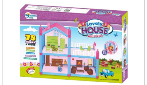 doll house 78 pieces