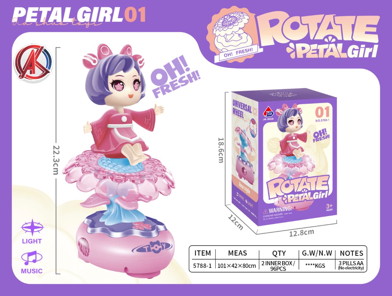 rotate doll