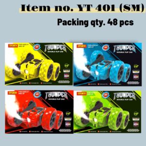 Thunder Double Flip Car - Stunt Smoke YT 401